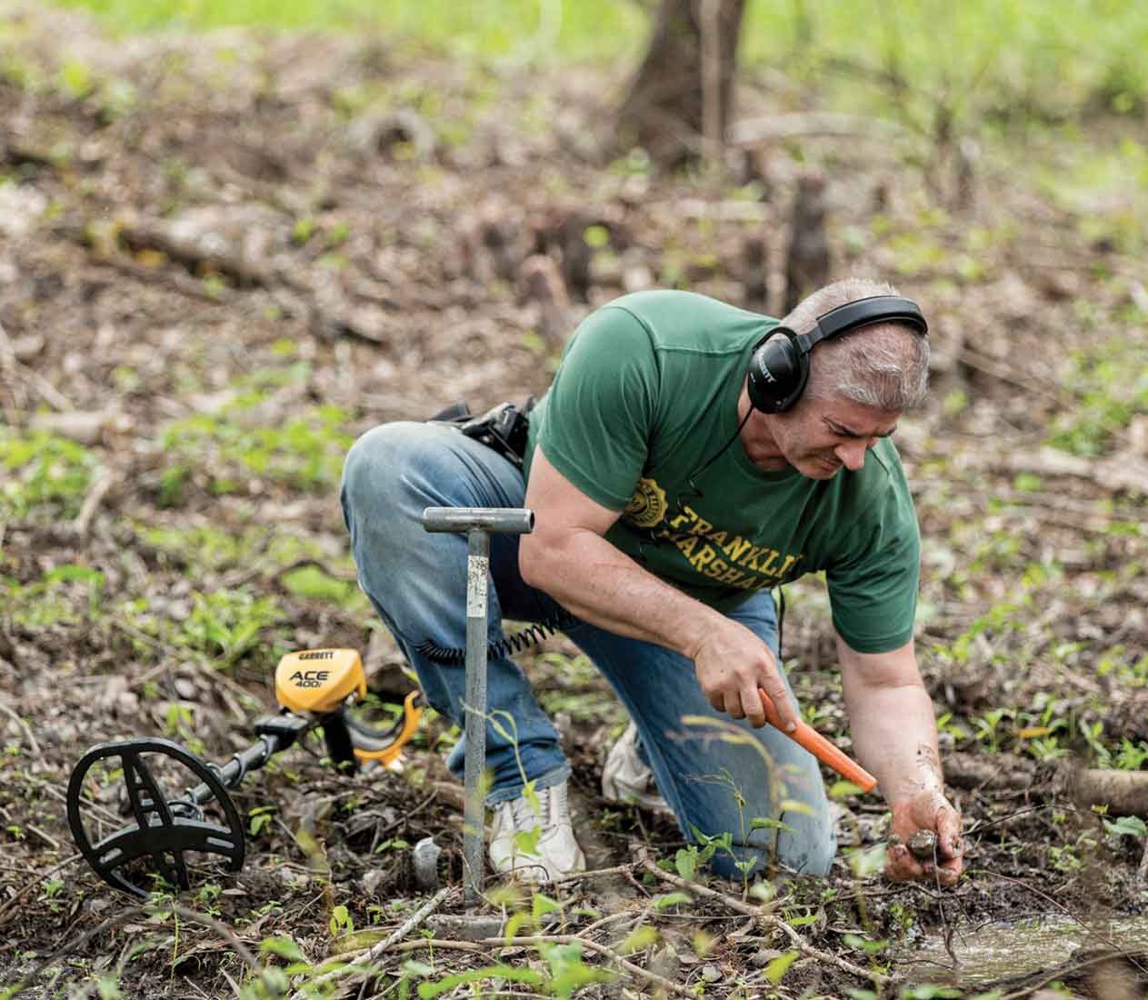 Metal Detector Garrett Ace 400i ricerca monete e oggetti d'oro