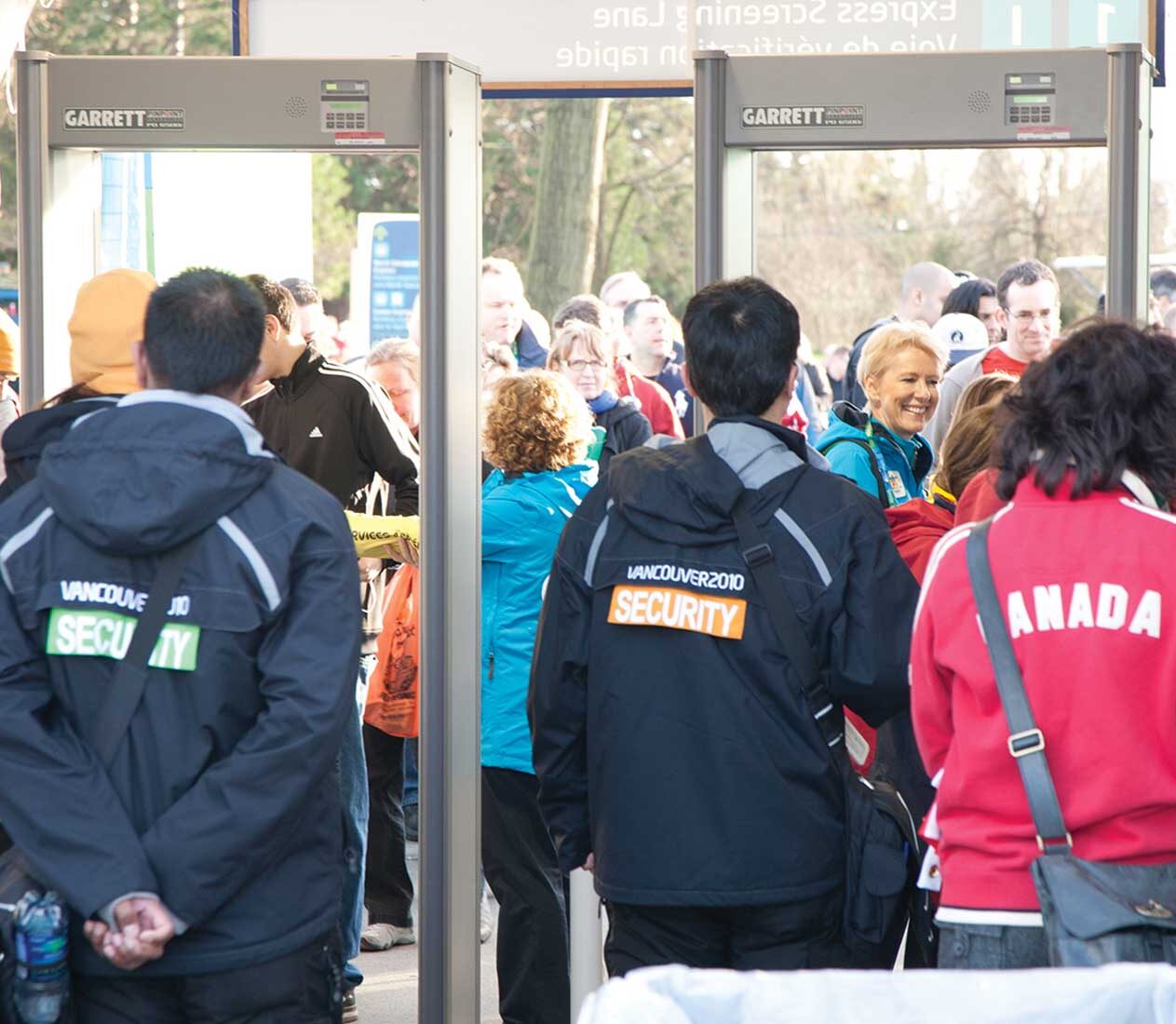 Metal detector Garrett a portale per la massima sicurezza